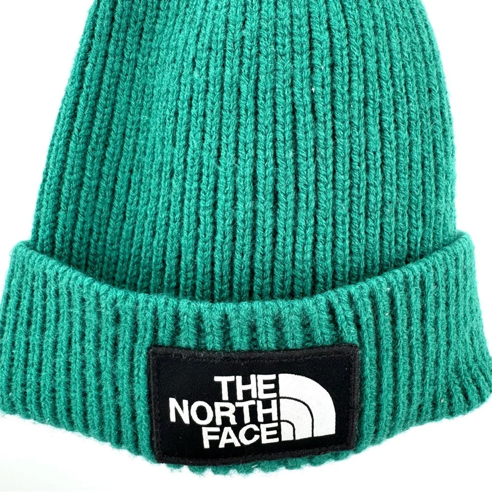 THE NORTH FACE Salty Lined Beanie Dark Green Unisex Size OS Regular